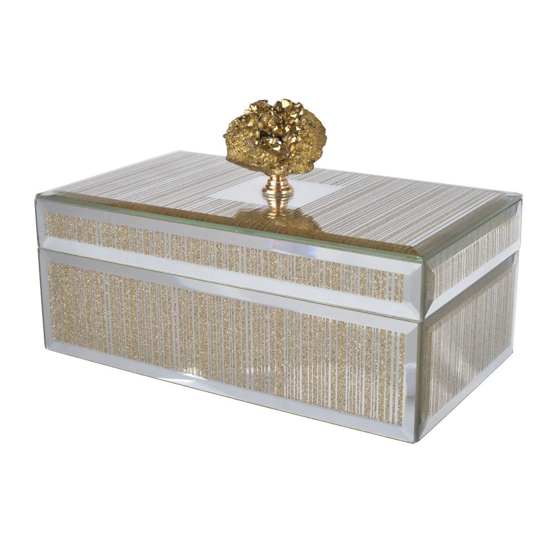 Sullivan Striped Deco Box