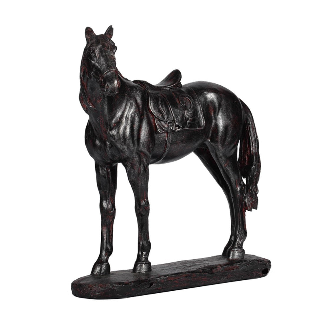 Black Resin Polyresin Horse