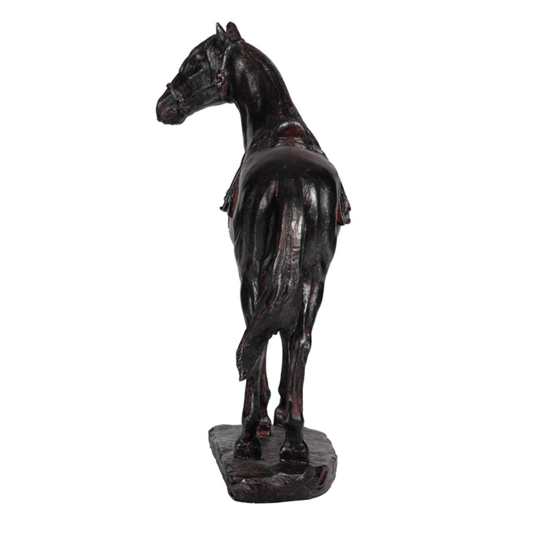 Black Resin Polyresin Horse