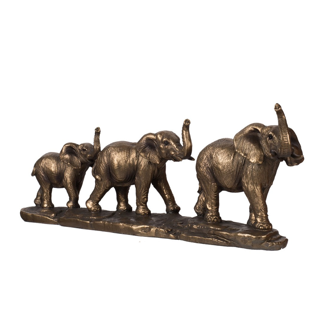 Elephant Family Statue