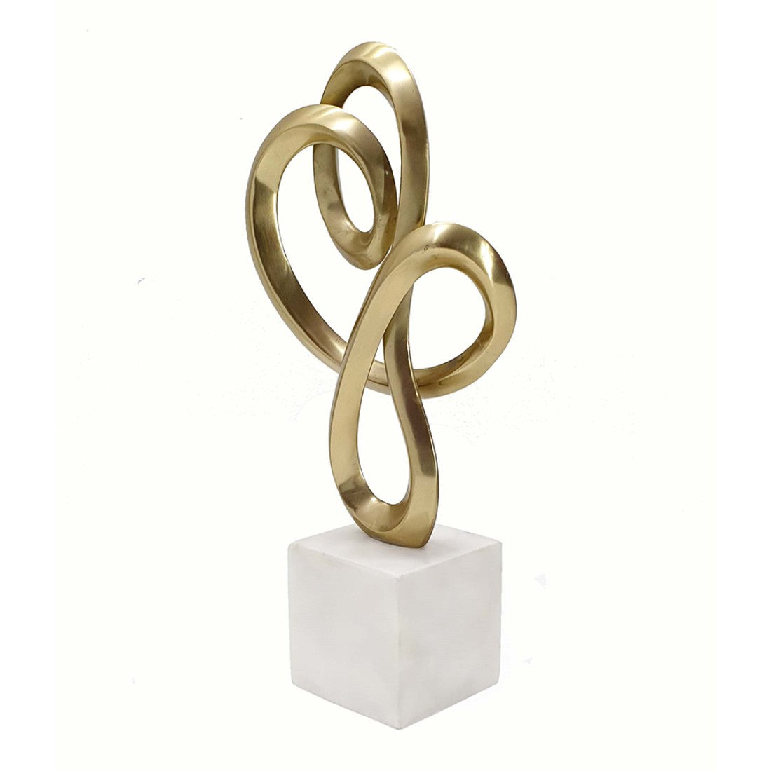 32CM Gold Sculpture on Marble