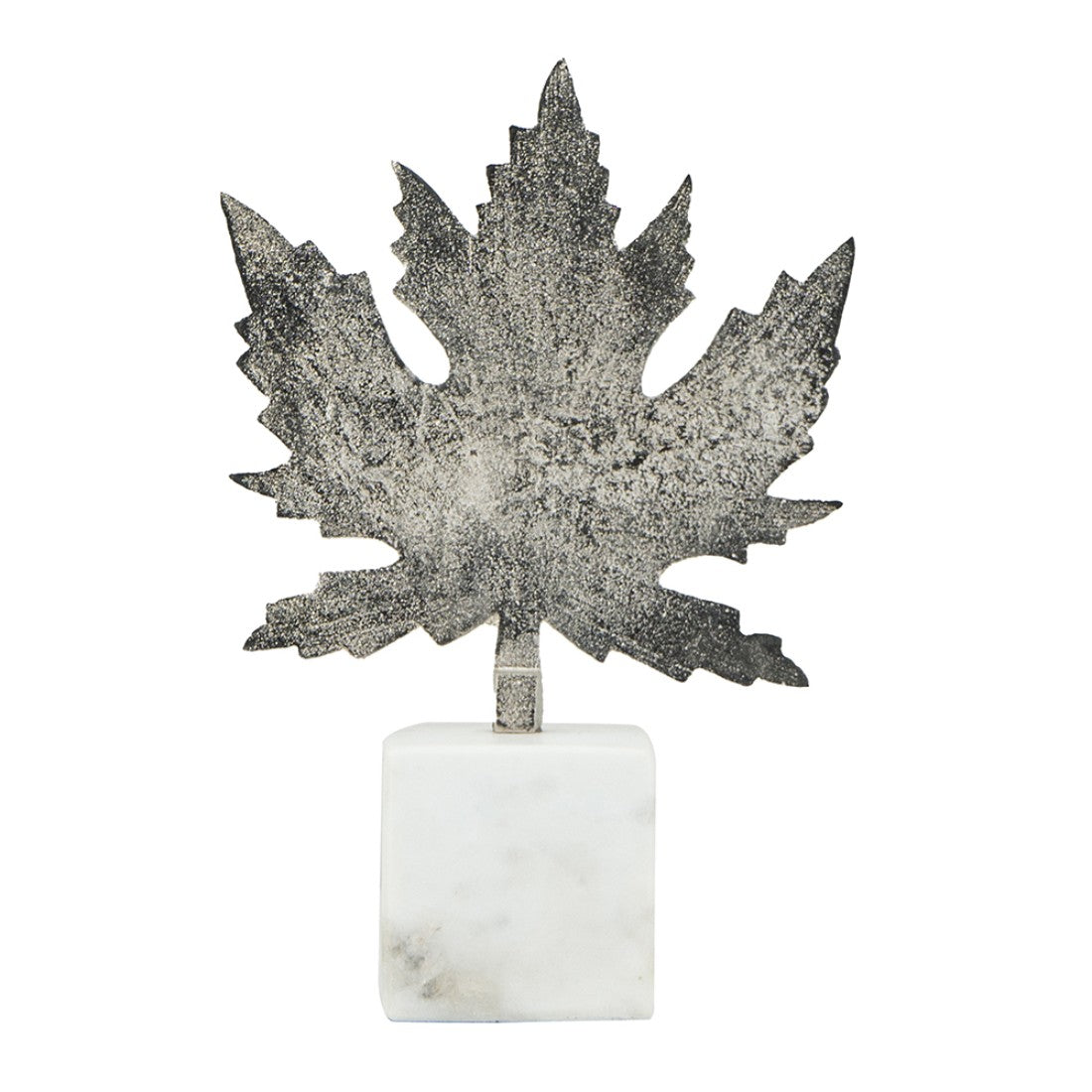 Aluimnum Leaf On Marble Base