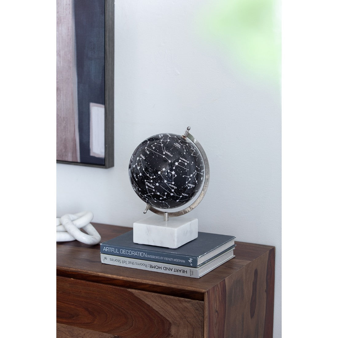 Globe On Marble Base