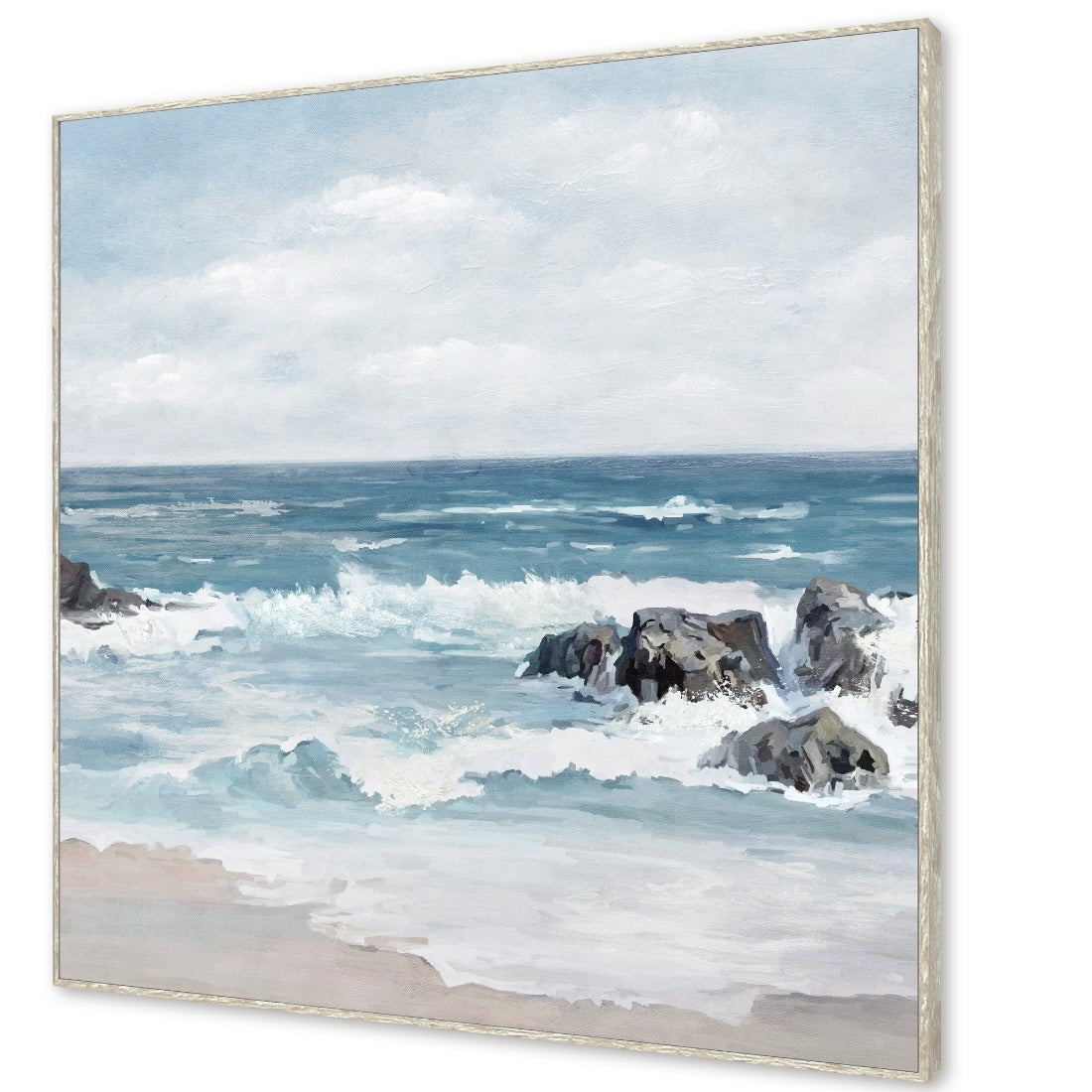 Sea Breeze Framed Canvas