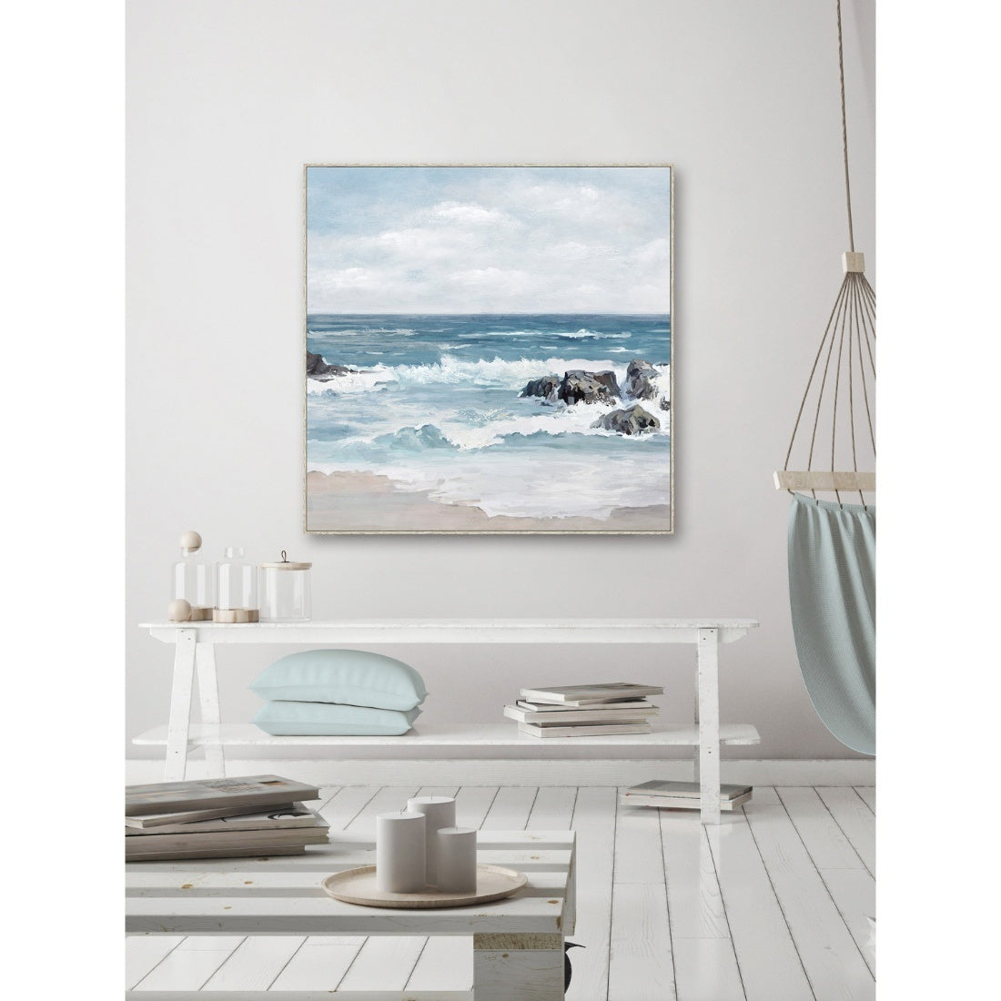 Sea Breeze Framed Canvas