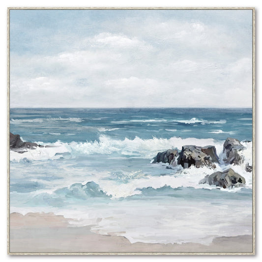 Sea Breeze Framed Canvas