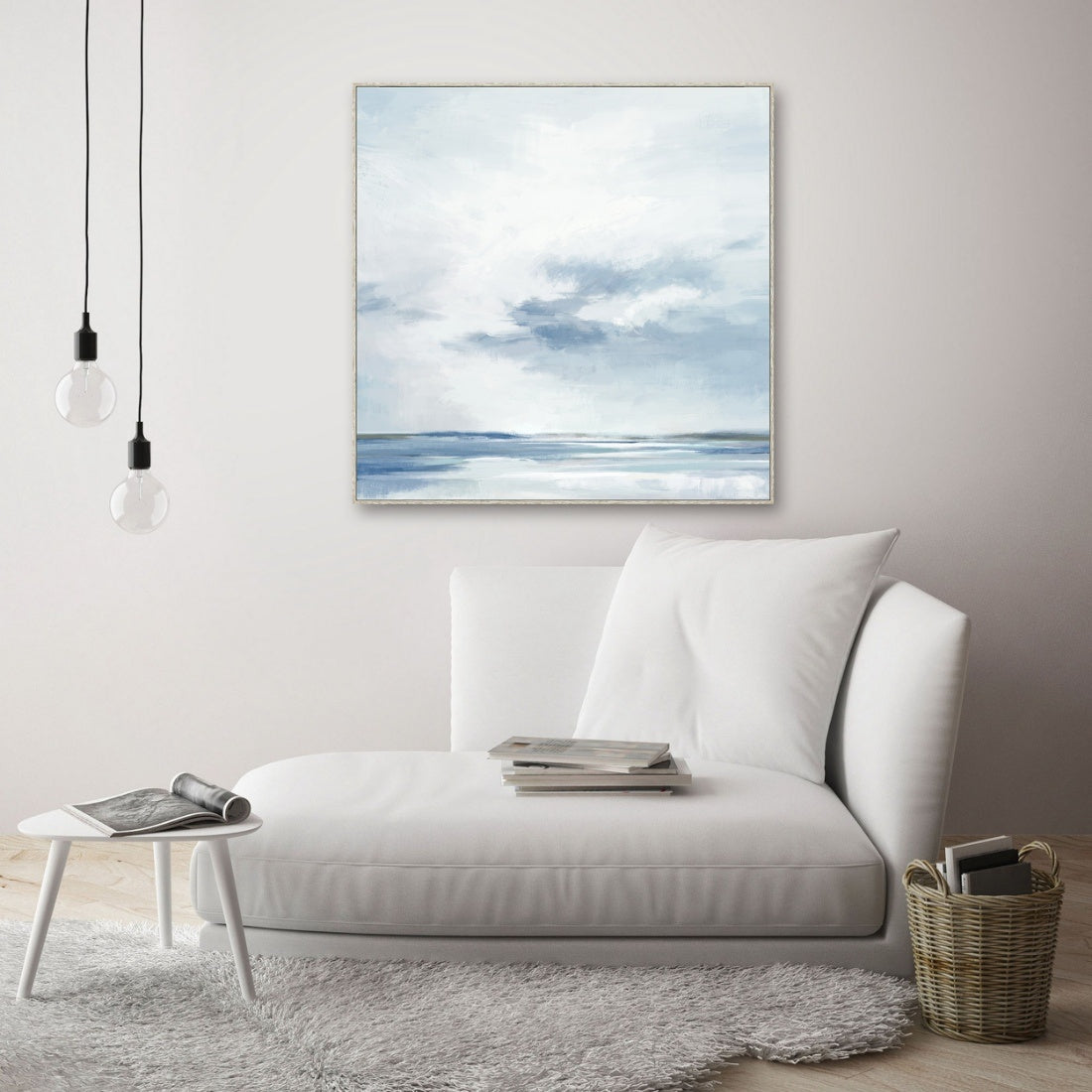 Sea Sky Framed Canvas