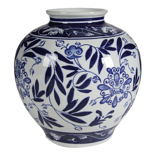 Vase with Botanic Print