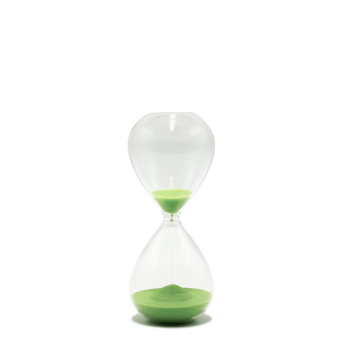 Lime Hourglass 15 Minutes Sand Timer