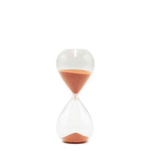 Orange Hourglass 15 Minutes Sand Timer