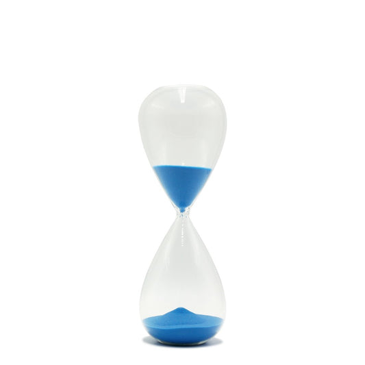 Blue Hourglass 30 Minutes Sand Timer