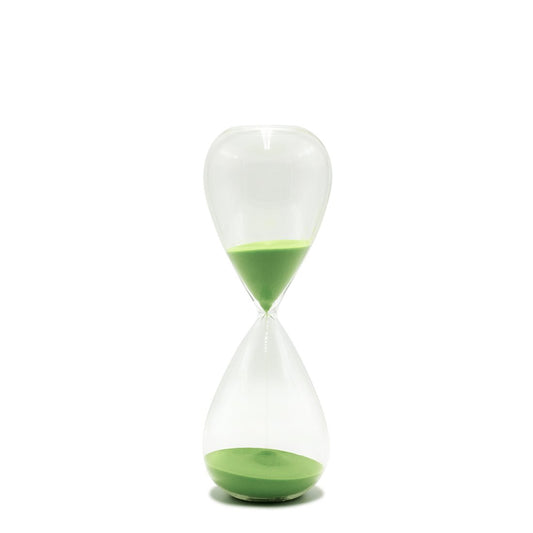 Lime Hourglass 30 Minutes Sand Timer