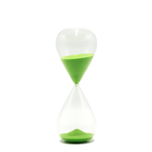 Lime Hourglass 1 Hour Sand Timer