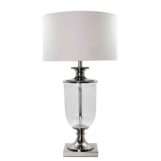 Milan Glass Lamp & Shade