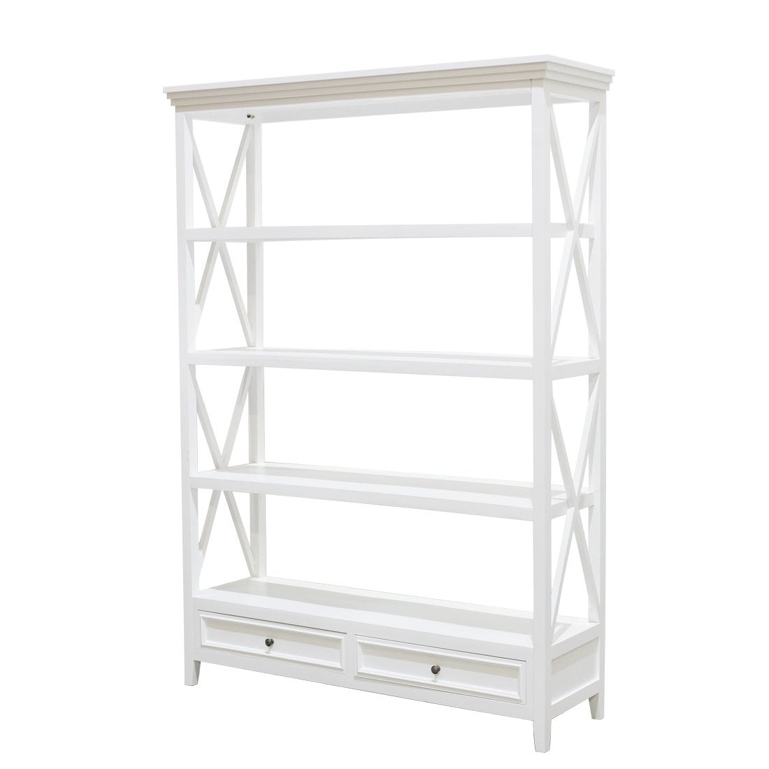 Hampton Bookshelf White