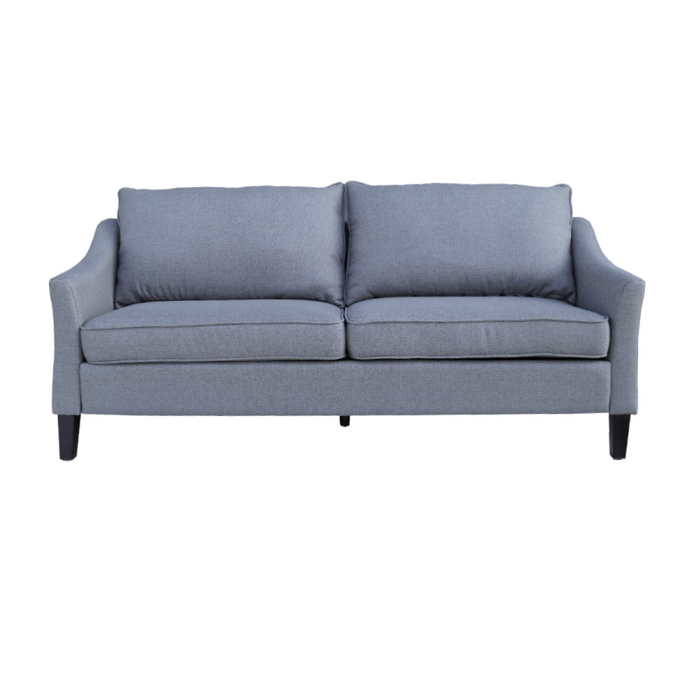 199CM Viola 3 Seater Lounge - Mid Grey