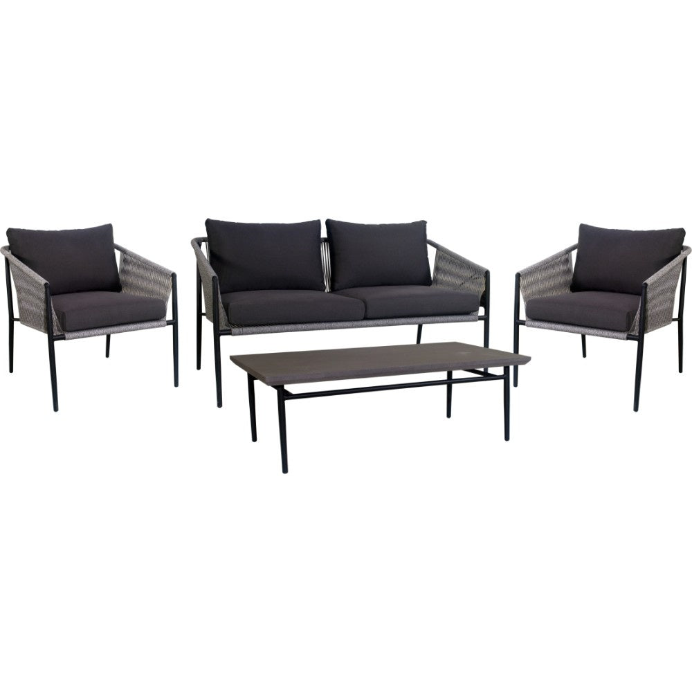 Outdoor 4PC Sofa Set - Grey