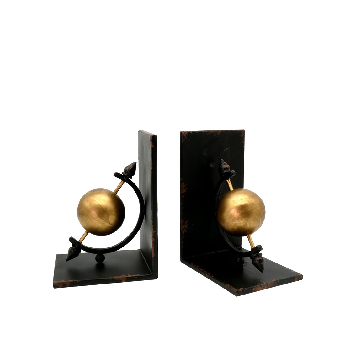 Set of 2 Pioneer Globe Book End